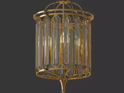 Crystal Pendant 111 3D model