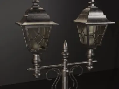 Street lamp 3D model