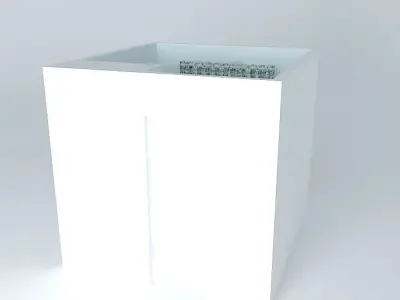 joorkut cube with window Free 3D model