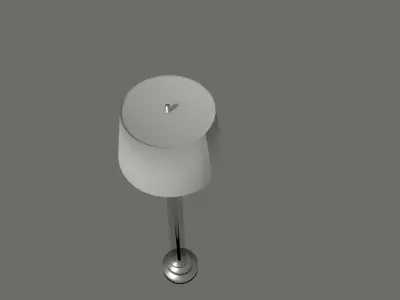 Glass Lamp Free 3D model
