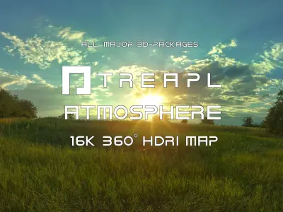 A18- HDRI SKIES TREAPL ATMOSPHERE - 360 SKIES Texture