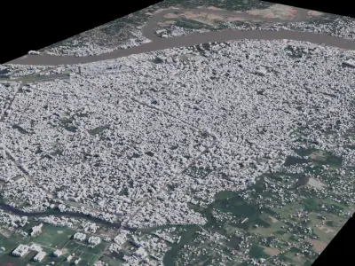 Khulna - Bangladesh 3D model