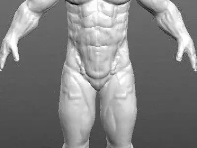 Ulltimate Evil Low-poly 3D model