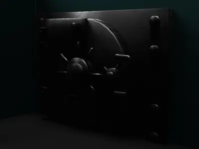 savee bank vault 3D model