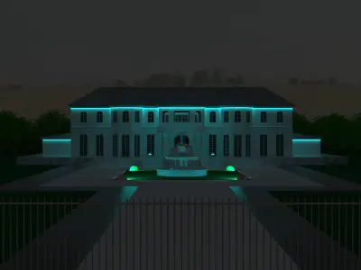 Statley Mansion 3D model