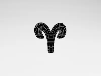 Aries v2 007 Low-poly 3D model