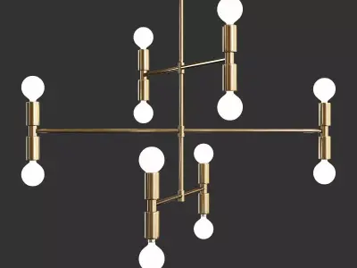 Atomium Light Low-poly 3D model