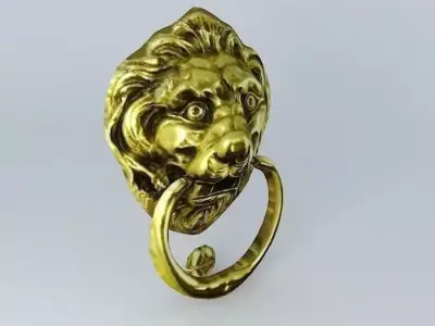 Door Knocker Free 3D model