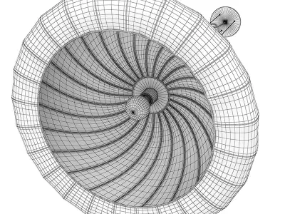 Ceiling Lamp 3D model 47