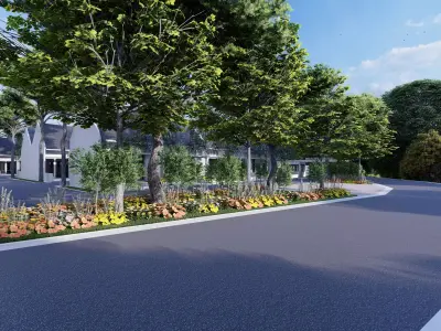 Project Mini Real Estate 3D Model  3D model