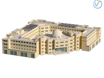 JSS International School Dubai Jumeirah Village 3D model