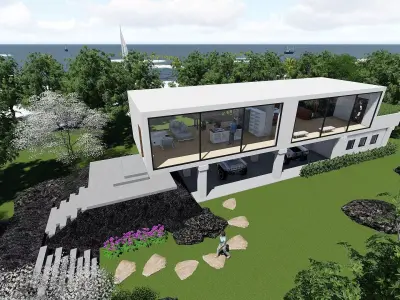 Modern House 3D model