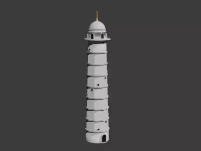 Dharahara 3D model