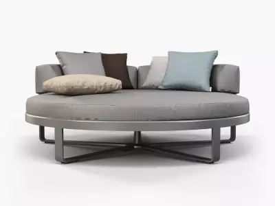 Gandia Blasco Flat circular bed 3D model