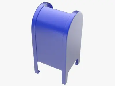 Post Box 2 3D model