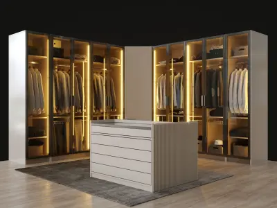 Dressing Room Accessory 3D model
