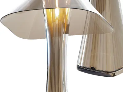 Valognes lampshade Low-poly 3D model