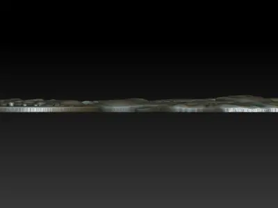 Virgin Mary and Child 3D print model