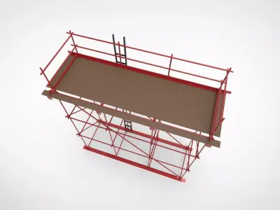 Scaffolding 3D model