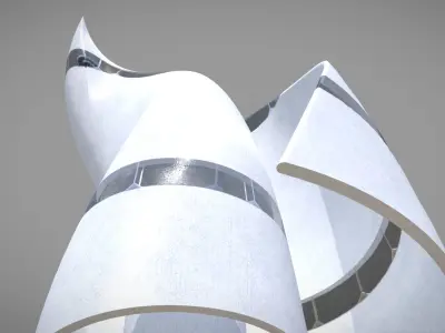 Weird Building 3D model