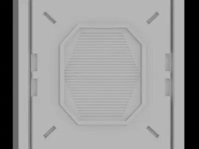 Sci-Fi Planes - 9 pieces Low-poly 3D model