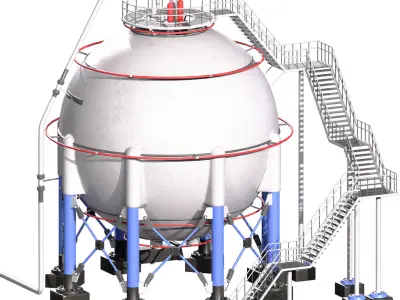 Oil base n1 3D model