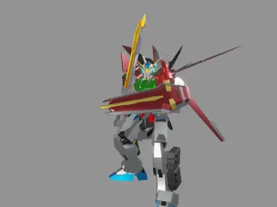 The Mecha Attacker 22 3D model