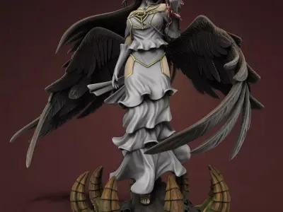 Albedo - Overlord with NSFW 3D print model