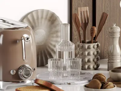 kitchen accessories 010 3D model