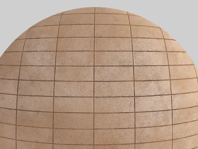 Concrete Block Wall Material and Texture Texture