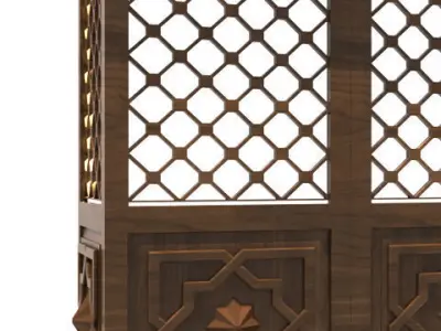 ORIEL WINDOW 3D model