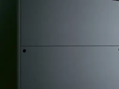 BROR Cabinet with 2 doors Low-poly 3D model