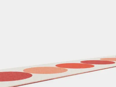 Floor Rug Low-poly 3D model