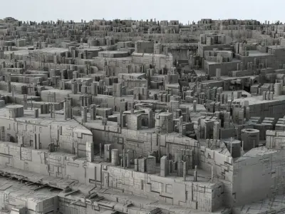 Sci -Fi Shapes - The Pentagon 3D model