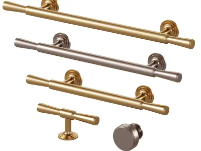 Furniture handles LAUTUS by Meraki 3D model