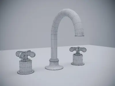 Waterworks vanity faucet  Henry 3D model