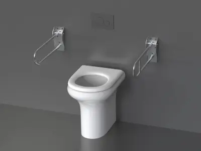 WC37 Toilet 3D model
