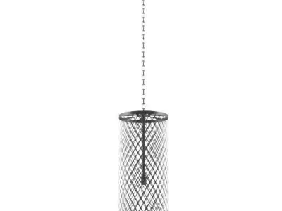 Chandelier lattice pendant light 3D model