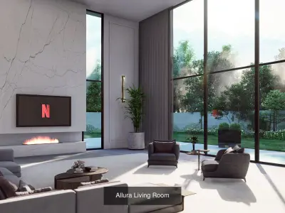 Living Room Interior Design 3D Model Pack