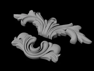 dekor ornament 3D model 53