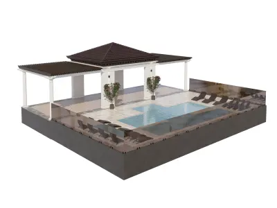 Swimming Pool 3D model