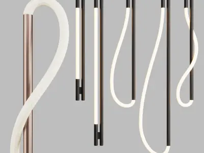 5 LUKE LAMP CO Pendant  Leto-Artemis-Surrey 3D model