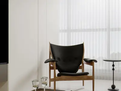 apartment interior scenes     3D model 6