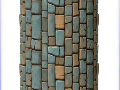  Stylized Stone Floor Seamless Texture Texture