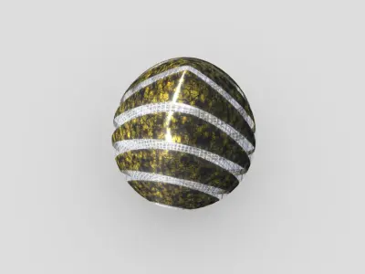 Drop Alien Spaceship 3D model