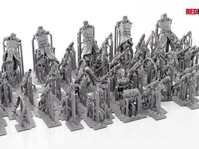 Ice Warriors - Elite squad of the Imperial Force 3D print model