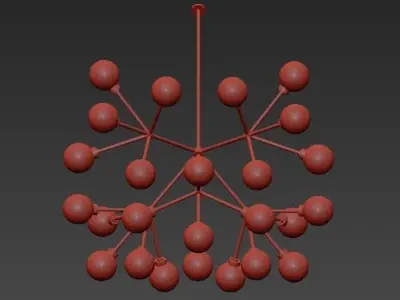 Mara Chandelier 3D model