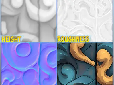 Stylized Ornaments Seamless Texture Texture