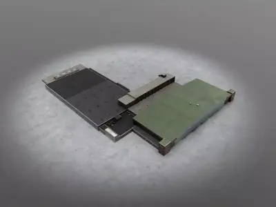 EDDH Storage 5 Low-poly 3D model