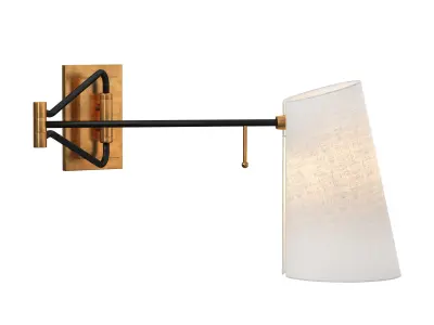 Keil Swing Arm Wall Light 3D model